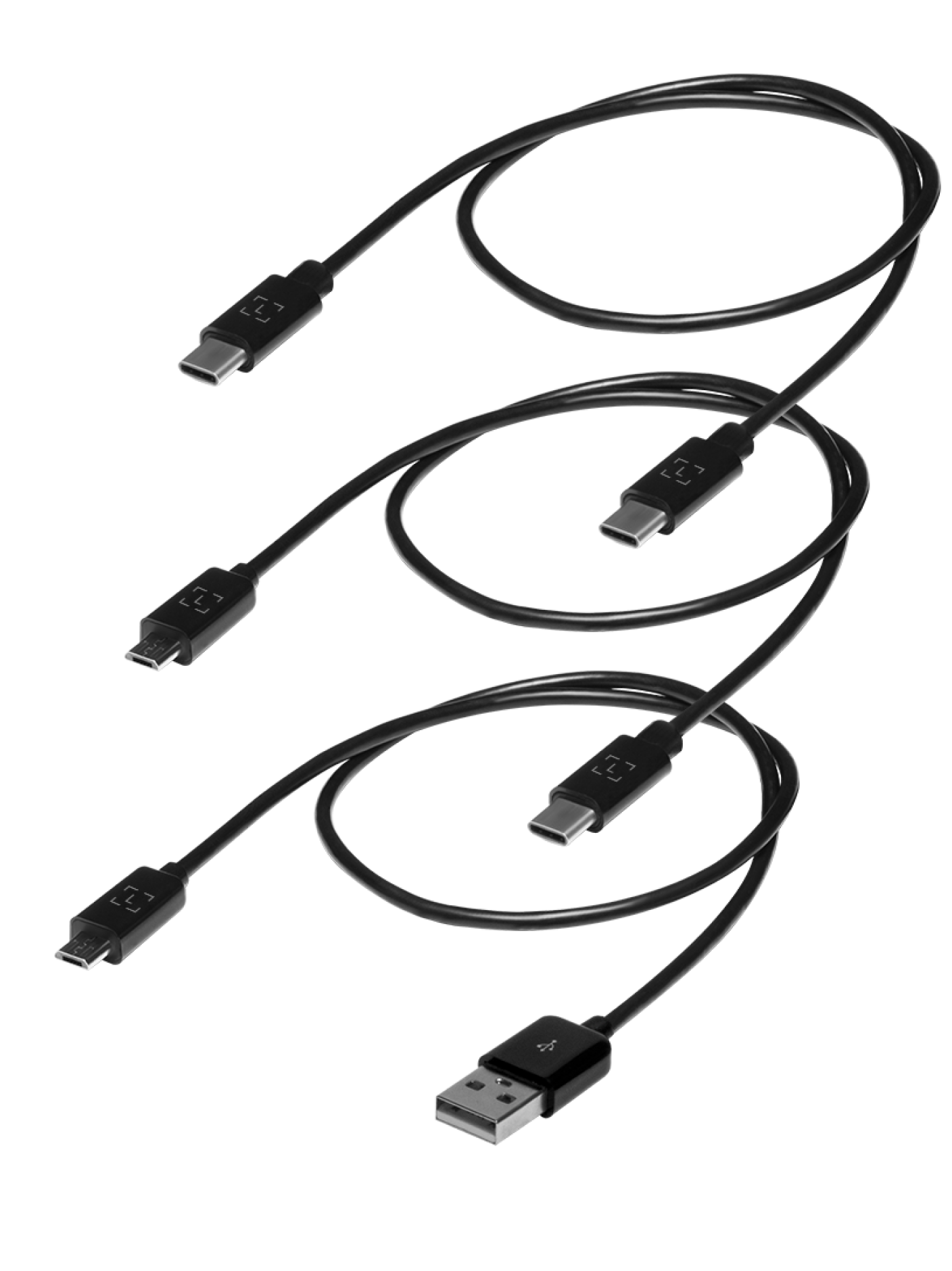 3 Port Micro USB OTC 3 in 1 Micro USB to USB OTG Hub Cable Cord