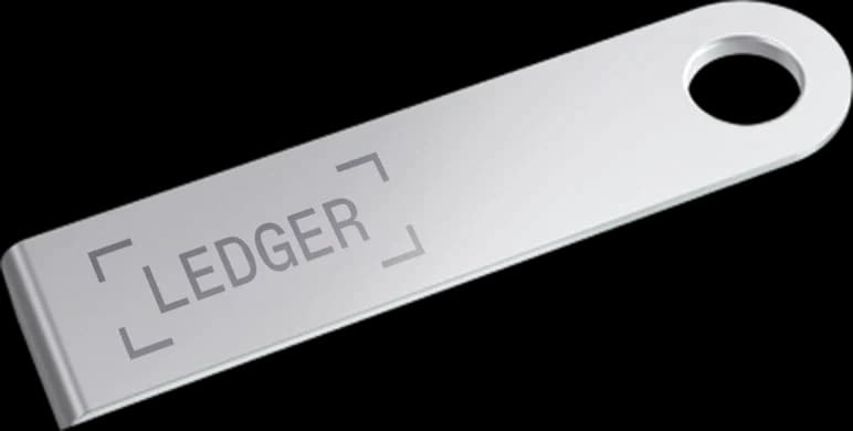 Ledger nano x - front