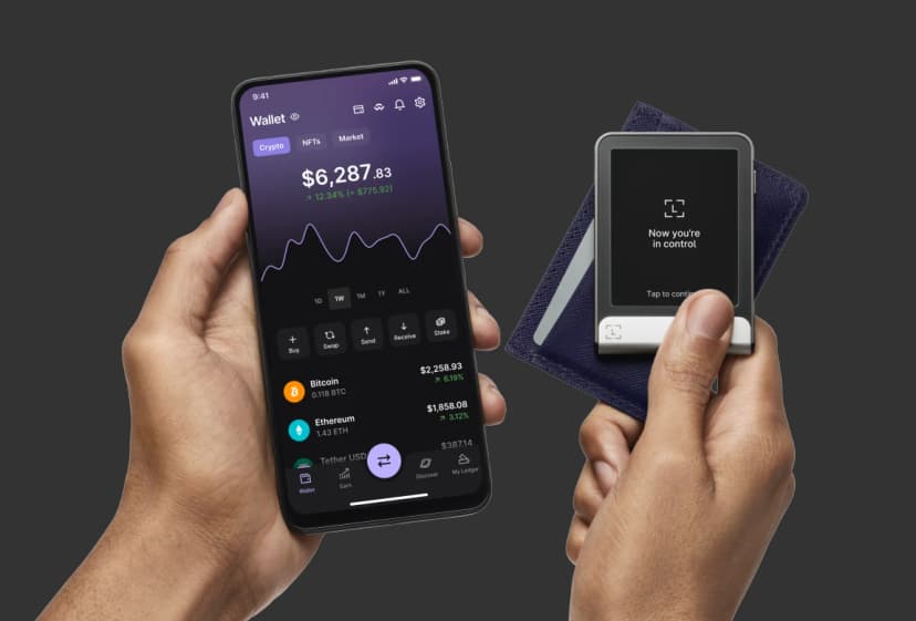 Ledger Flex:次世代セキュアE Ink®タッチスクリーン | Ledger